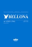 : Kwartalnik Bellona - 1/2021