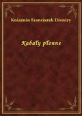 Kabały płonne - ebook