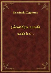 : Chciałbym anioła widzieć... - ebook