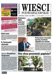 : Wieści Podwarszawskie - e-wydanie – 37/2018