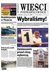 : Wieści Podwarszawskie - e-wydanie – 43/2018