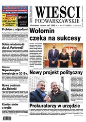 : Wieści Podwarszawskie - e-wydanie – 47/2018