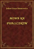 Mowa Na Publicznym - ebook