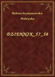 : Dziennik 57 58 - ebook