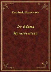 : Do Adama Naruszewicza - ebook