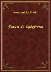 : Fatum do Lykofrona - ebook