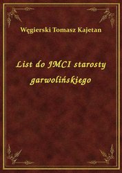 : List do JMCI starosty garwolińskiego - ebook
