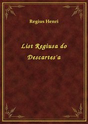 : List Regiusa do Descartes'a - ebook