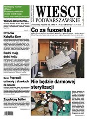 : Wieści Podwarszawskie - e-wydanie – 17-18/2019