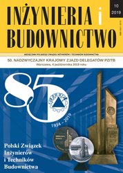 : Inżynieria i Budownictwo  - e-wydanie – 10/2019