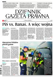 : Dziennik Gazeta Prawna - e-wydanie – 35/2020